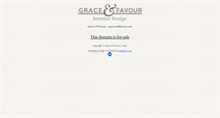 Desktop Screenshot of graceandfavour.com